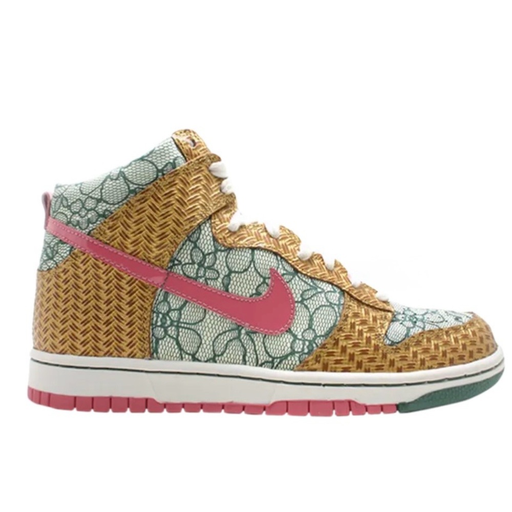 Rare NIKE Dunk High Premium “Nori Desert Bloom”- 2007 release- Women’s 6.5